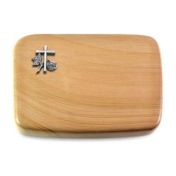 Grabstein Linea/Woodland Kreuz 1 (Alu)