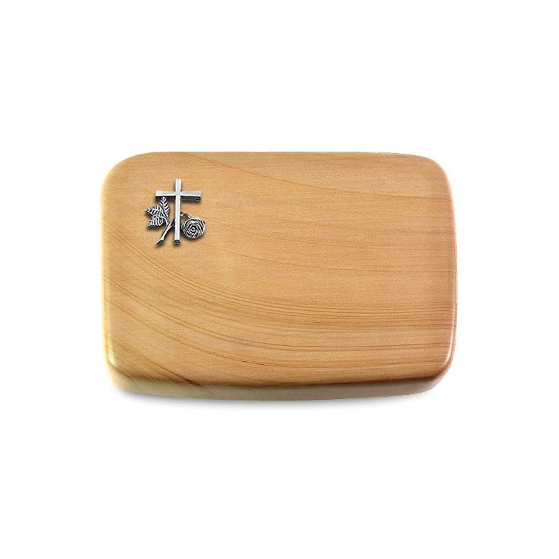 Grabstein Linea/Woodland Kreuz 1 (Alu)