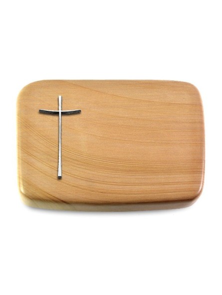 Grabstein Linea/Woodland Kreuz 2 (Alu)