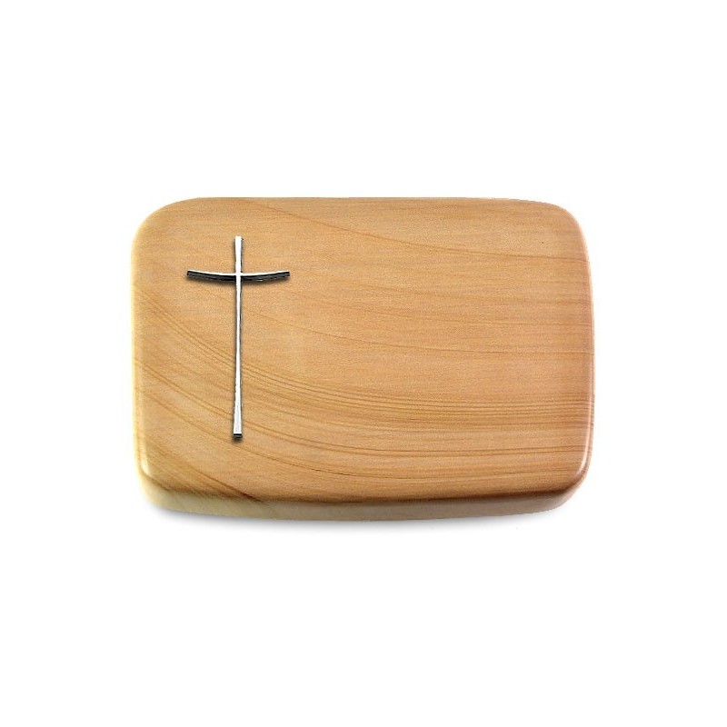 Grabstein Linea/Woodland Kreuz 2 (Alu)