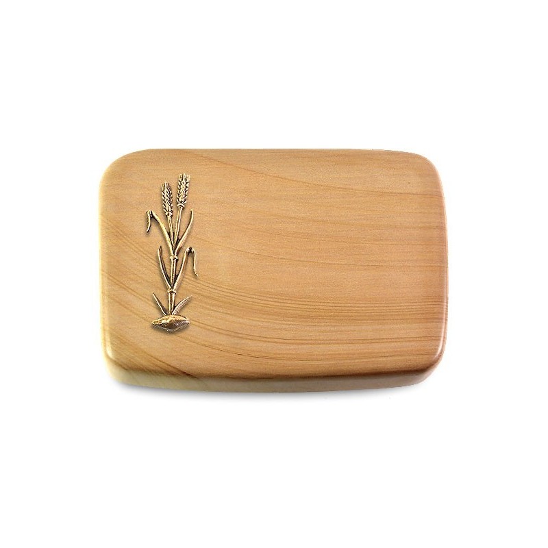 Grabstein Linea/Woodland Ähren 2 (Bronze)