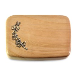 Grabstein Linea/Woodland Efeu (Bronze)