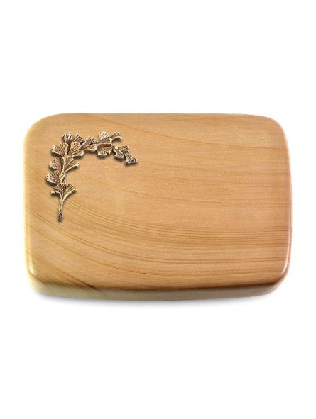 Grabstein Linea/Woodland Gingozweig 2 (Bronze)