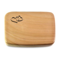 Grabstein Linea/Woodland Herzen (Bronze)