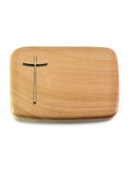 Grabstein Linea/Woodland Kreuz 2 (Bronze)
