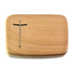 Grabstein Linea/Woodland Kreuz 2 (Bronze)