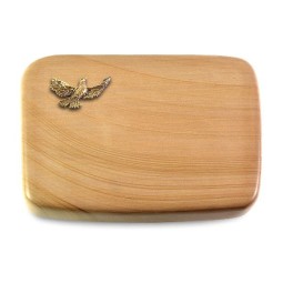 Grabstein Linea/Woodland Taube (Bronze)