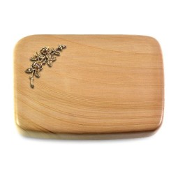 Grabstein Linea/Woodland Rose 5 (Bronze)