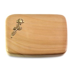 Grabstein Linea/Woodland Rose 7 (Bronze)