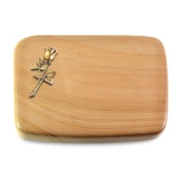 Grabstein Linea/Woodland Rose 8 (Bronze)