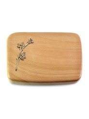 Grabstein Linea/Woodland Rose 9 (Bronze)