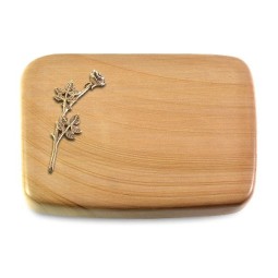 Grabstein Linea/Woodland Rose 9 (Bronze)