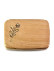 Grabstein Linea/Woodland Rose 13 (Bronze)