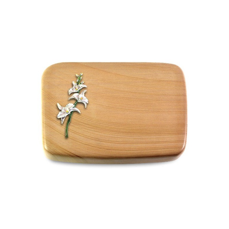 Grabstein Linea/Woodland Orchidee (Color)