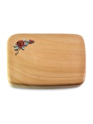 Grabstein Linea/Woodland Rose 1 (Color)