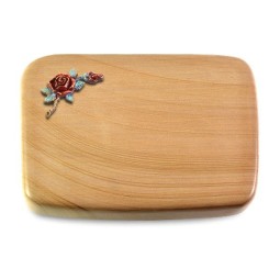 Grabstein Linea/Woodland Rose 1 (Color)