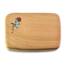 Grabstein Linea/Woodland Rose 2 (Color)