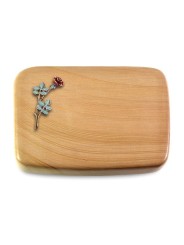 Grabstein Linea/Woodland Rose 4 (Color)