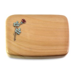 Grabstein Linea/Woodland Rose 4 (Color)