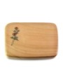 Grabstein Linea/Woodland Rose 6 (Color)