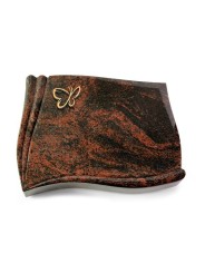 Grabstein Memory/Aruba Papillon (Bronze)