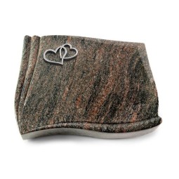 Grabstein Memory/Himalaya Herzen (Alu)