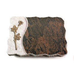 Grabplatte Barap Wave Rose 9 (Bronze)