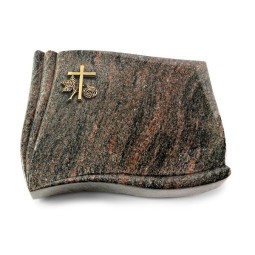 Grabstein Memory/Himalaya Kreuz 1 (Bronze)