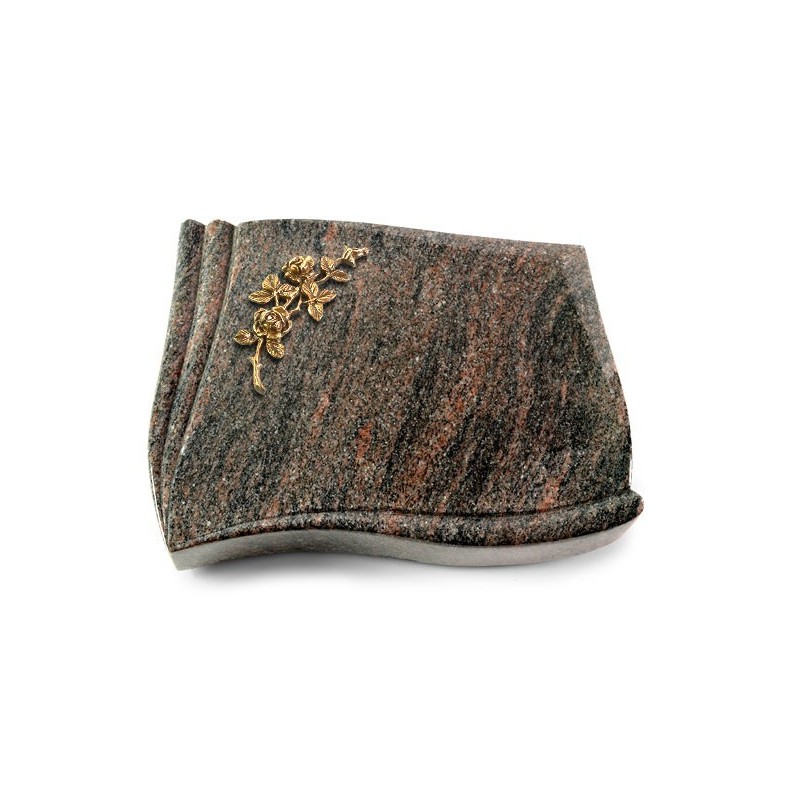 Grabstein Memory/Himalaya Rose 5 (Bronze)