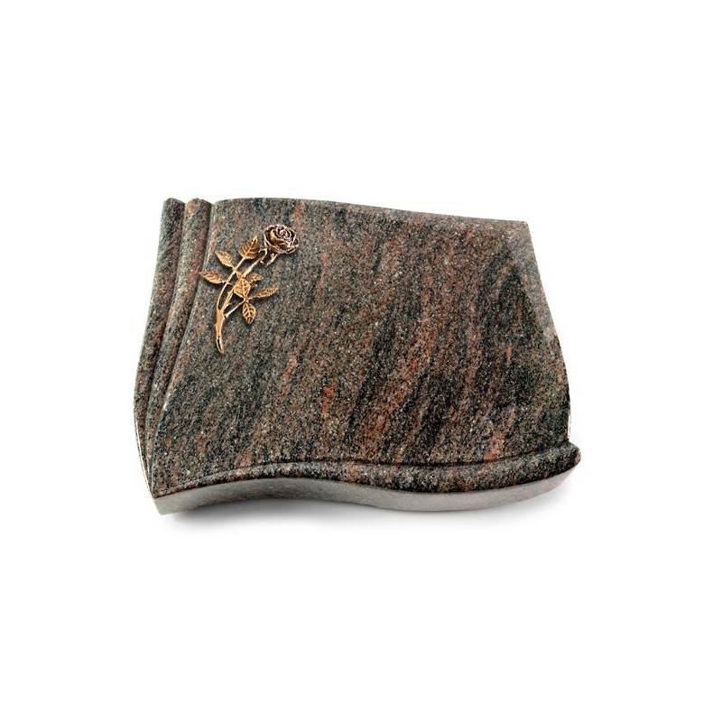 Grabstein Memory/Himalaya Rose 6 (Bronze)