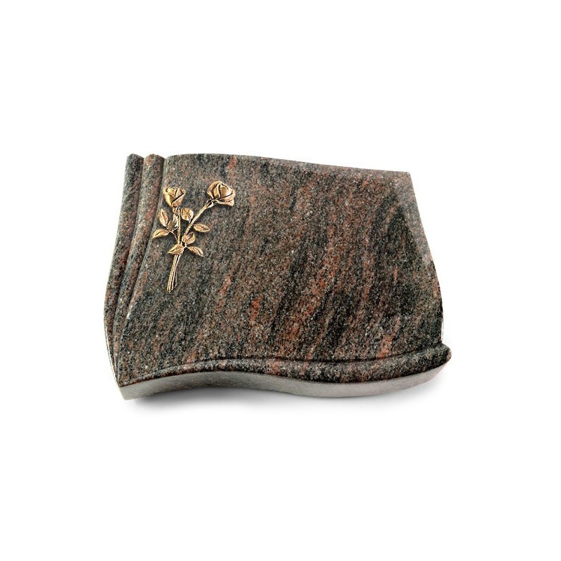 Grabstein Memory/Himalaya Rose 10 (Bronze)