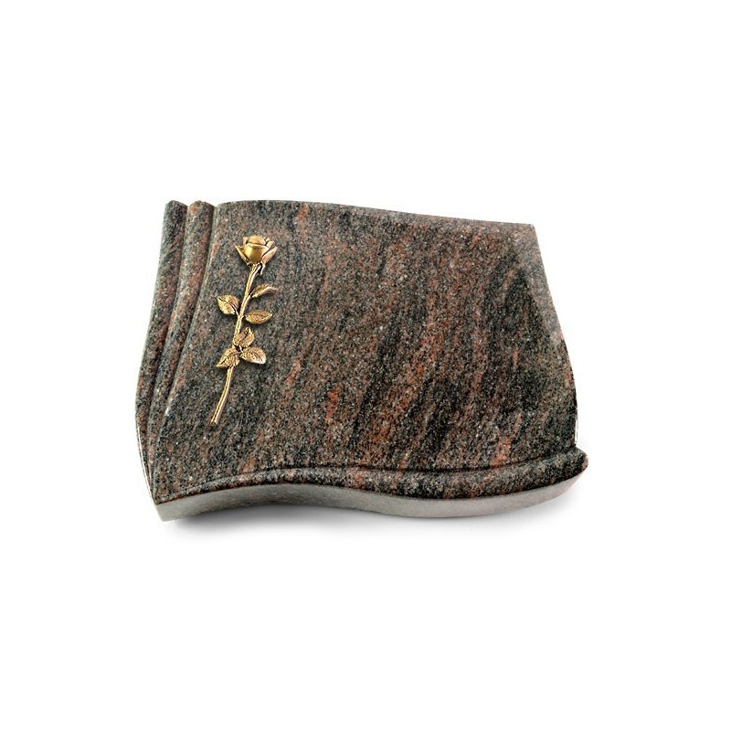 Grabstein Memory/Himalaya Rose 12 (Bronze)