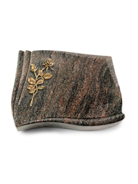 Grabstein Memory/Himalaya Rose 13 (Bronze)