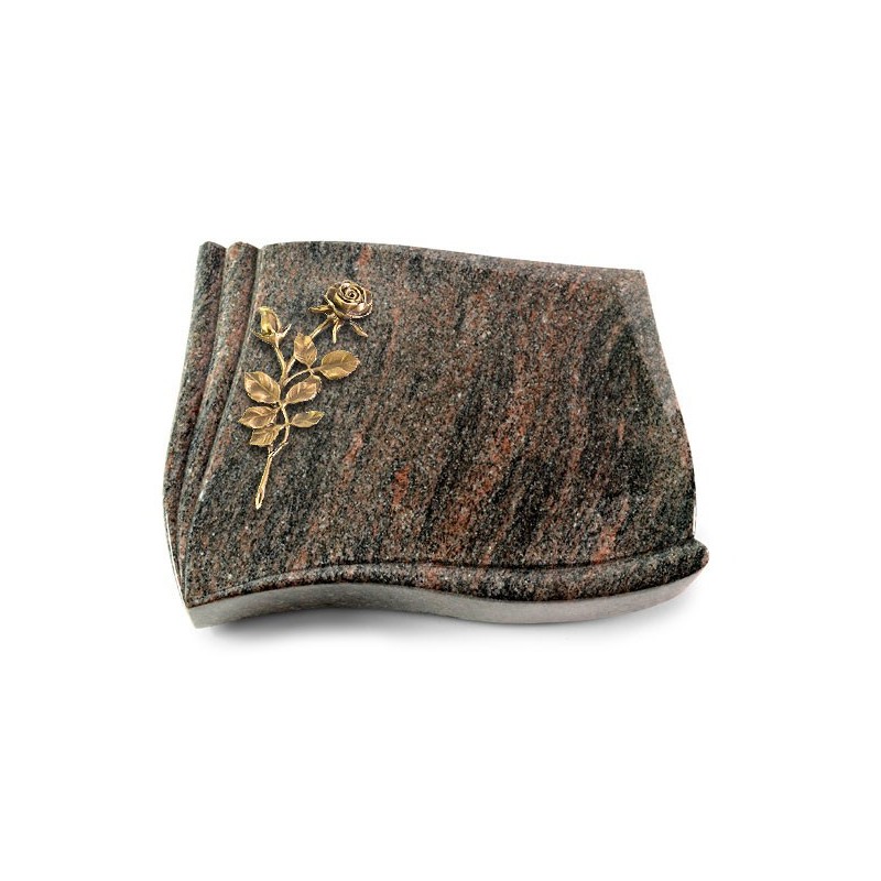 Grabstein Memory/Himalaya Rose 13 (Bronze)