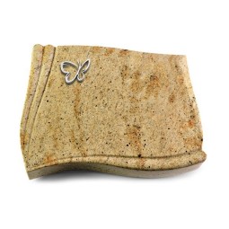 Grabstein Memory/Kashmir Papillon (Alu)