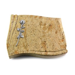 Grabstein Memory/Kashmir Rose 12 (Alu)