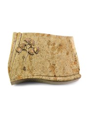 Grabstein Memory/Kashmir Gingozweig 1 (Bronze)
