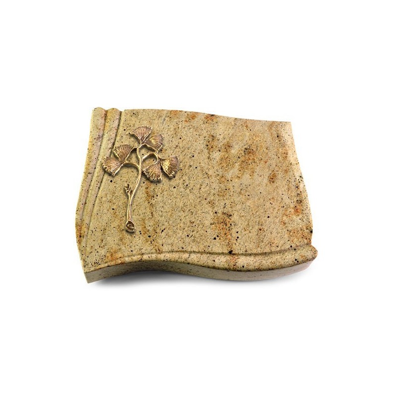 Grabstein Memory/Kashmir Gingozweig 1 (Bronze)