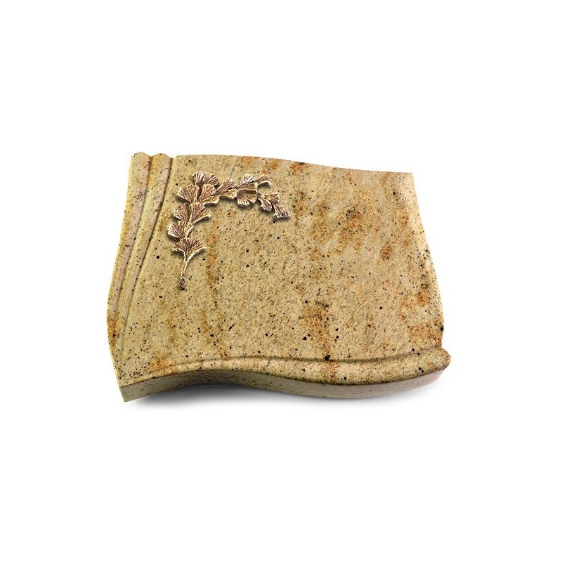 Grabstein Memory/Kashmir Gingozweig 2 (Bronze)