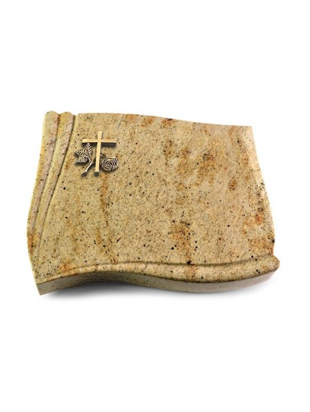 Grabstein Memory/Kashmir Kreuz 1 (Bronze)