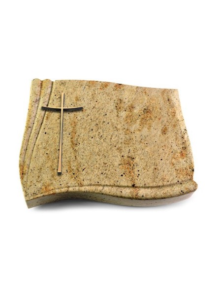 Grabstein Memory/Kashmir Kreuz 2 (Bronze)