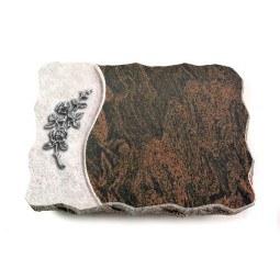 Grabplatte Barap Wave Rose 5 (Alu)