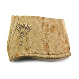 Grabstein Memory/Kashmir Lilie (Bronze)