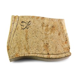 Grabstein Memory/Kashmir Papillon (Bronze)