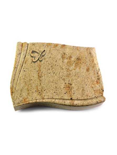 Grabstein Memory/Kashmir Papillon (Bronze)