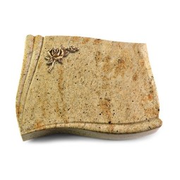 Grabstein Memory/Kashmir Rose 1 (Bronze)