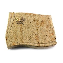 Grabstein Memory/Kashmir Rose 3 (Bronze)