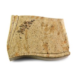 Grabstein Memory/Kashmir Rose 5 (Bronze)