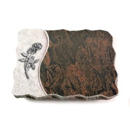 Grabplatte Barap Wave Rose 6 (Alu)