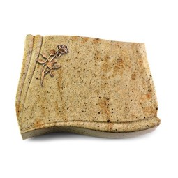 Grabstein Memory/Kashmir Rose 6 (Bronze)